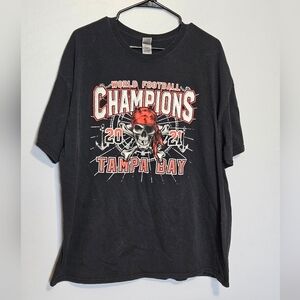 World Champions Tampa Bay Pirates 2021 tshirt size 2XL